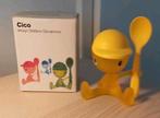 Alessi geel Cico eierdopje met doosje, Verzamelen, Poppetjes en Figuurtjes, Ophalen of Verzenden, Nieuw