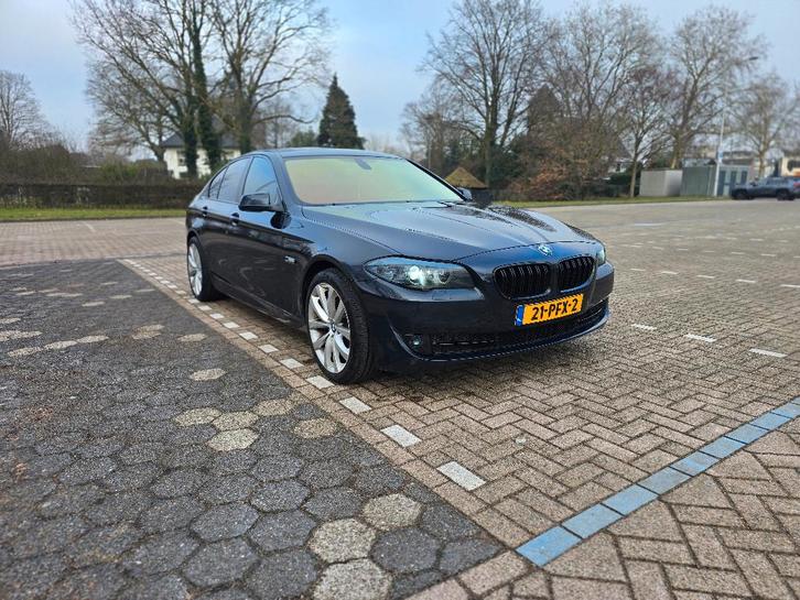BMW 5-Serie 3.0 525D AUT 2011 Blauw, Auto's, BMW, Particulier, 5-Serie, ABS, Airbags, Airconditioning, Alarm, Android Auto, Bluetooth