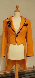 slipjas, geel, Carnaval, Overige maten, Ophalen of Verzenden, Zo goed als nieuw