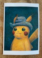 Pokémon Pikatchu “Van Gogh” Museum Ansichtkaart, Hobby en Vrije tijd, Verzamelkaartspellen | Pokémon, Ophalen of Verzenden