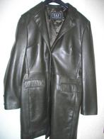 echt Leren driekwart damesjas 42 valt kleiner uit voor herfs, Ophalen of Verzenden, Nieuw, Maat 42/44 (L), Zwart