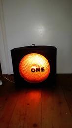 vintage originele wandlamp / stoplichtlamp, Ophalen of Verzenden, Gebruikt