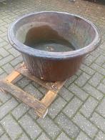 Antieke Roodkoperen houtBak/Ton - div. Boerderij & Bloembak, Antiek en Kunst, Antiek | Koper en Brons, Ophalen, Koper