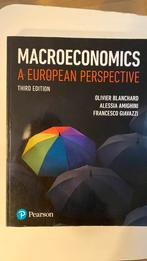 Macroeconomics A european perspective, Ophalen of Verzenden, Zo goed als nieuw