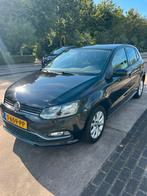 Volkswagen Polo 1.0 TSI 55KW 2015 Zwart, Auto's, 74 pk, Zwart, Zwart, Handgeschakeld