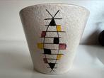 Vintage ADCO Bloempot Picasso Blokjesmotief Jaren 60, Antiek en Kunst, Antiek | Keramiek en Aardewerk, Ophalen of Verzenden