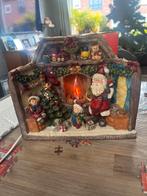 Kerstopenhaard, Ophalen