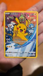 Pikachu Pokemon - Sword & Shield Black Star Promo SWSH020, Hobby en Vrije tijd, Verzamelkaartspellen | Pokémon, Ophalen of Verzenden