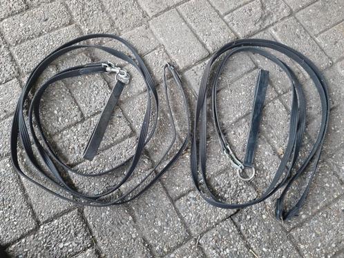 2x Slofteugel incl singel lus, Dieren en Toebehoren, Paarden en Pony's | Hoofdstellen en Tuigage, Zo goed als nieuw, Ophalen of Verzenden