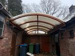 Grote overkapping / carport - hout en kunststof, Doe-het-zelf en Verbouw, Platen en Panelen, Ophalen, Gebruikt, X, X