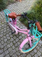 Roze kinderfiets 18 inch perfect Sinterklaas cadeau!, Ophalen, Gebruikt, Handrem, Spirit