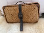 Vintage rieten reis koffer /mand, Antiek en Kunst, Ophalen of Verzenden