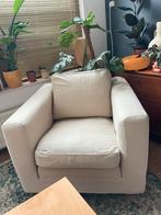 Fauteuil, Huis en Inrichting, Ophalen, 75 tot 100 cm, Zo goed als nieuw, Stof