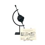 Exclusief bij ons te koop: Meteoriet in standaard., Ophalen of Verzenden, Fossiel