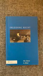 P.B. Cliteur - Inleiding recht, Boeken, Sociale wetenschap, Ophalen of Verzenden, Zo goed als nieuw, P.B. Cliteur; A. Ellian