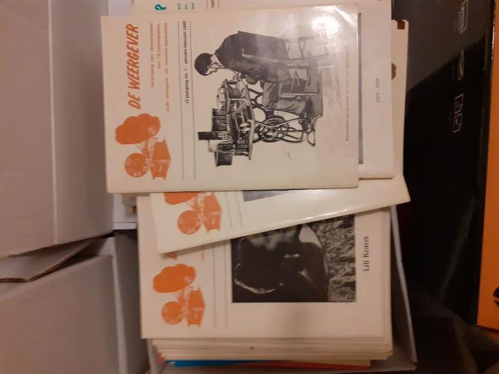 Oude jaargangen De Weergever bijna vanaf het begin lid., Boeken, Tijdschriften en Kranten, Gelezen, Overige typen, Ophalen of Verzenden