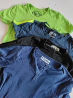 T shirt Vingino groen en blauw, cars jeans, hound, Jongen, Gebruikt, Ophalen of Verzenden, Shirt of Longsleeve