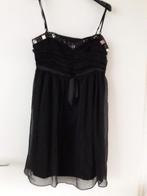 leuk zwart jurkje jurk maat M, Ophalen of Verzenden