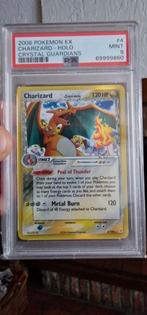 Charizard Crystal Guardians Holo PSA 9, Hobby en Vrije tijd, Verzamelkaartspellen | Pokémon, Ophalen of Verzenden, Zo goed als nieuw