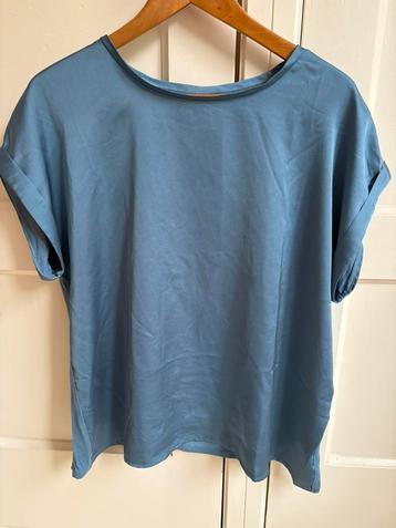 Vila shirt blauw maat 44 beschikbaar voor biedingen