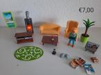 Playmobil woonkamer met houtkachel 5308, Kinderen en Baby's, Speelgoed | Playmobil, Complete set, Ophalen of Verzenden, Zo goed als nieuw
