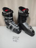 Dalbello skischoenen zwart/ zilvergrijs metallic Mt 42 1/2, Overige merken, 160 tot 180 cm, Gebruikt, Schoenen
