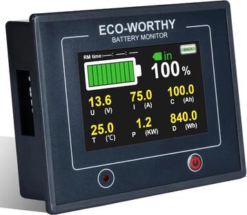 Eco-Worthy Batterij Monitor - ECO-NBM100V beschikbaar voor biedingen