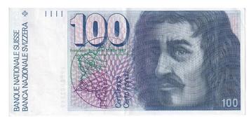 Zwitserland 100 Francs 1981/1996 (XF) beschikbaar voor biedingen