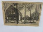Kornhorn - Gereformeerde Kerk en Pastorie 1928, Verzamelen, Ansichtkaarten | Nederland, Ophalen of Verzenden, 1920 tot 1940, Gelopen