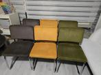 Nette set Zuiver ridge rib buisframe stoelen 6 stuks, Huis en Inrichting, Stoelen, Ophalen, Zo goed als nieuw, Overige kleuren
