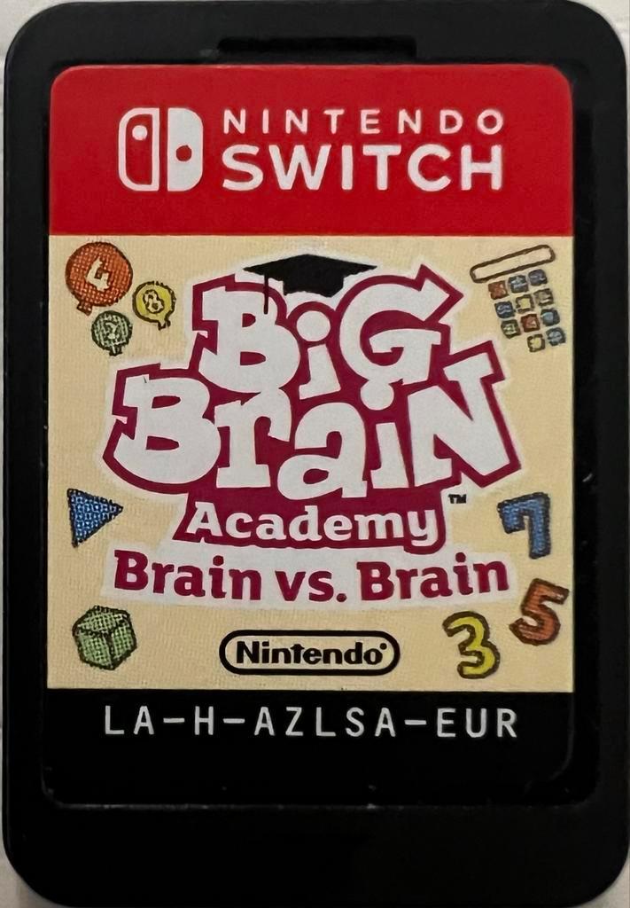 Big Brain Academy: Brain vs. Brain - Nintendo Switch, Spelcomputers en Games, Games | Nintendo Switch, Zo goed als nieuw, Puzzel en Educatief