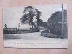 Voorschoten, Leidseweg met stoomtram 1905, Ophalen of Verzenden, Voor 1920, Gelopen, Zuid-Holland