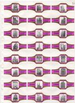 Spanera NF  Bouwkunst van Antwerpen  goud  paars, Verzenden, Zo goed als nieuw, Sigarenbandjes