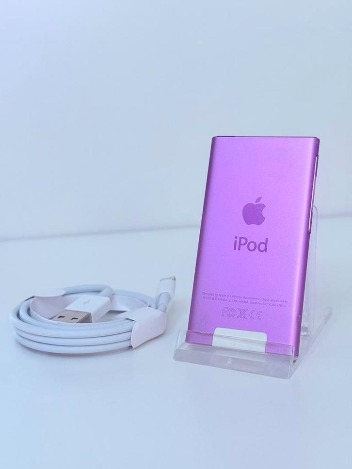 Apple iPod Nano 7 gen 16GB Paars/lila, Audio, Tv en Foto, Mp3-spelers | Apple iPod, Zo goed als nieuw, Nano, 10 tot 20 GB, Overige kleuren