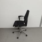 Giroflex bureaustoel met zwarte stof, Huis en Inrichting, Bureaustoelen, Ophalen of Verzenden, Gebruikt, Zwart