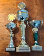 2x Trofee Beker Vogelvereniging, Ophalen of Verzenden, Gebruikt, Overige typen