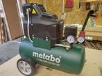Compressor - Metabo Basic 250-24 W OF, Doe-het-zelf en Verbouw, Compressors, Ophalen, Mobiel, 6 tot 10 bar, Zo goed als nieuw