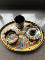 Plateel rookstel uit 1931, Ophalen