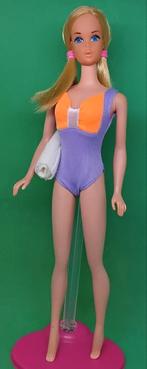Vintage Barbie Badpak Paars/Oranje, Verzenden, Gebruikt, Kleertjes