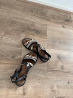 Leren  Dames  Sandalen maat 37, Ophalen of Verzenden, Zo goed als nieuw
