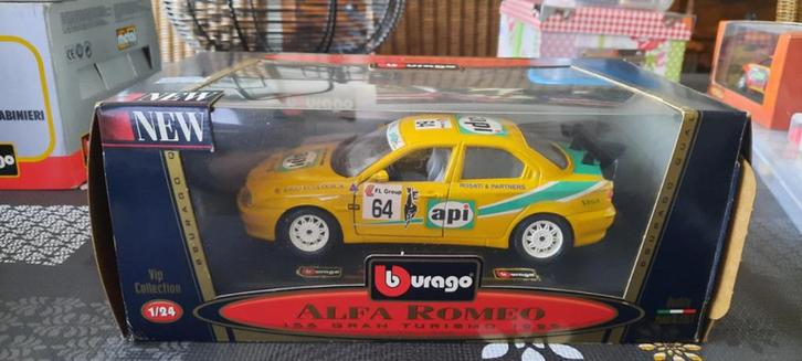 BURAGO 0528 Vip ALFA ROMEO 156 GT API N 64 1/24, Hobby en Vrije tijd, Modelauto's | 1:24, Zo goed als nieuw, Auto, Bburago, Ophalen of Verzenden