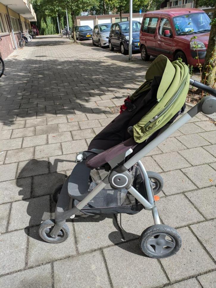 Stokke Scoot kinderwagen, Kinderen en Baby's, Kinderwagens en Combinaties, Gebruikt, Combiwagen, Overige merken, Met reiswieg