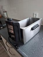 Frituurpan - Weinig Gebruikt, 2 tot 3 liter, Ophalen of Verzenden, Zo goed als nieuw, Uitneembare binnenpan