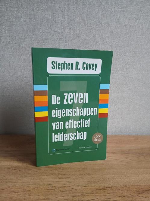 De zeven eigenschappen van effectief leiderschap, Boeken, Studieboeken en Cursussen, Zo goed als nieuw, HBO, Alpha, Ophalen of Verzenden