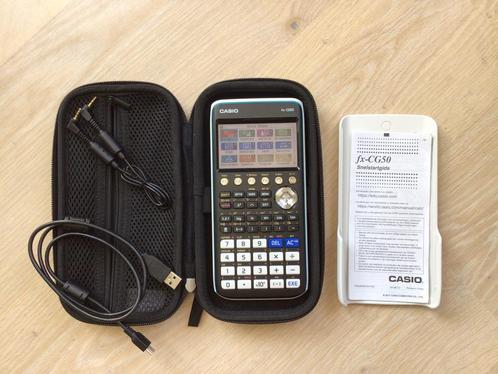 Casio fx-CG50 grafische rekenmachine, zo goed als nieuw, Diversen, Rekenmachines, Zo goed als nieuw, Grafische rekenmachine, Ophalen of Verzenden