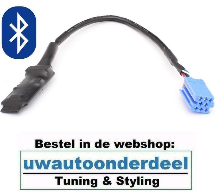Bluetooth Muziek Adapter Aux Voor Renault Scenic Master, Auto diversen, Autoradio's, Nieuw, Verzenden