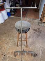 Hengelstandaard rvs zeevissen schroef, Ophalen, Gebruikt, Overige typen