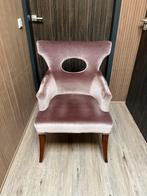6 Velours Eetkamerstoelen -taupe en beige, ( Kuka), Huis en Inrichting, Stoelen, Ophalen, Gebruikt, Bruin, Heerlijke relax stoelen , om na tafelen,of om bij te zetten
