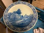 TEKOOP DELFT BLAUW BORD, Ophalen of Verzenden, Keramiek