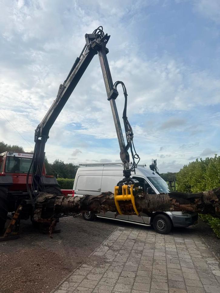 Houtkraan te koop, Zakelijke goederen, Machines en Bouw | Tuin, Park en Bosbouw, Overige typen, Ophalen